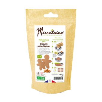 Préparation pour biscuits pain d'épices 280g - Mirontaine