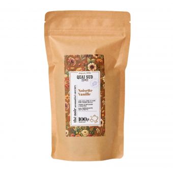 Thé Noir Noisette Vanille 100g - Quai Sud