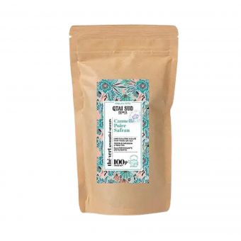 Thé Vert Cannelle Poire Safran 100g - Quai Sud