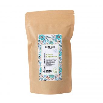 Thé Vert Cerise Citron Vert 100g - Quai Sud