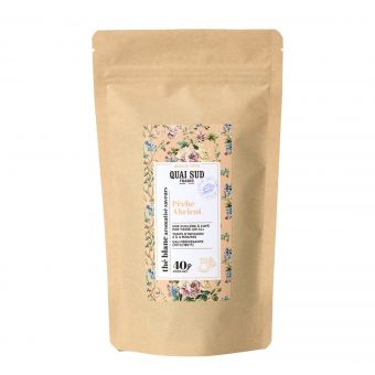 Thé Blanc Pêche Abricot 40g - Quai Sud