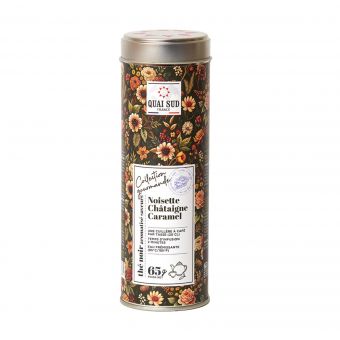 Thé Noir Noisette Châtaigne Caramel 65g - Quai Sud