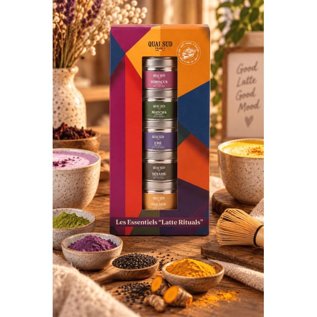 Coffret Les Essentiels Latte 140g - Quai Sud