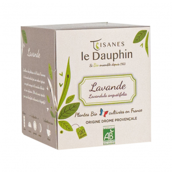 Infusion Verveine menthe de la Drôme - 20 sachets