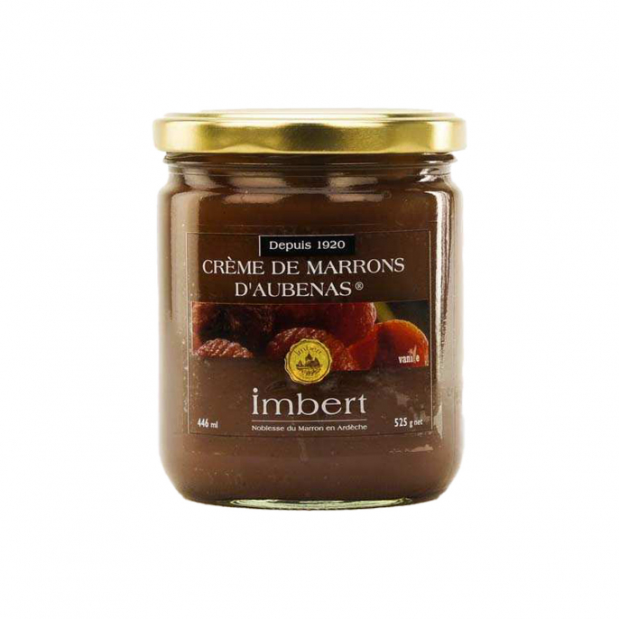 Crème de marrons d'Aubenas Imbert® • Pot en verre - Marrons Imbert