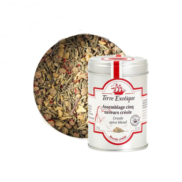 Assemblage 5 saveurs creoles 60g