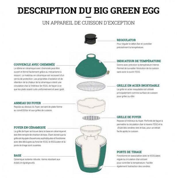 Egg - large Big Green Egg- Big Green Egg