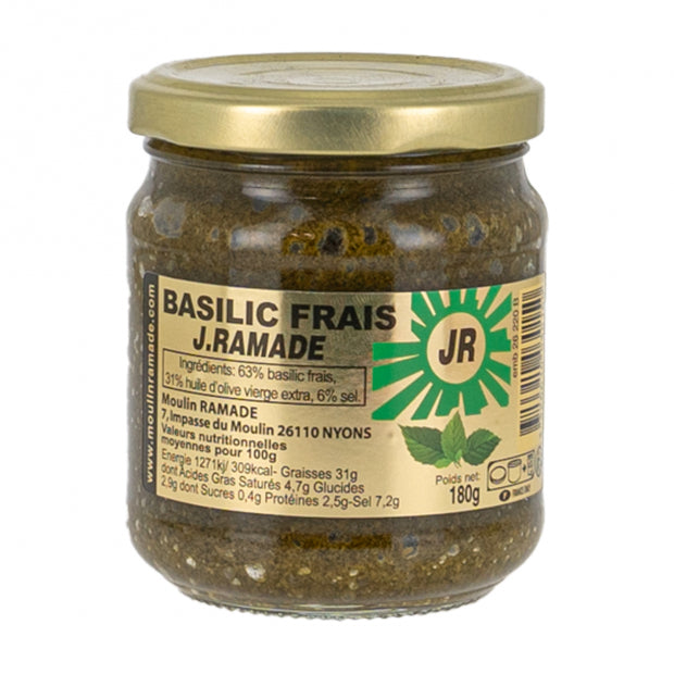 Basilic à l'huile 180g
