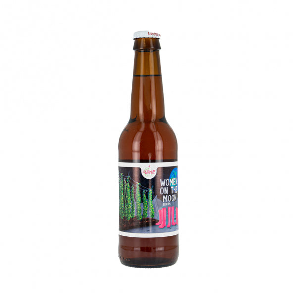 BIERE WOMEN ON THE MOON RED IPA 33CL