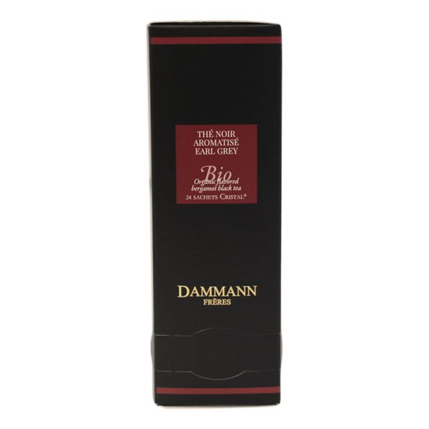 Boite 24 sachets Thé noir Earl Grey Bio - Dammann Frères