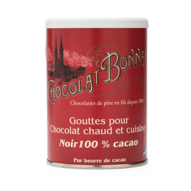 Boite Pépites 100% Cacao 250 g - Chocolats Bonnat