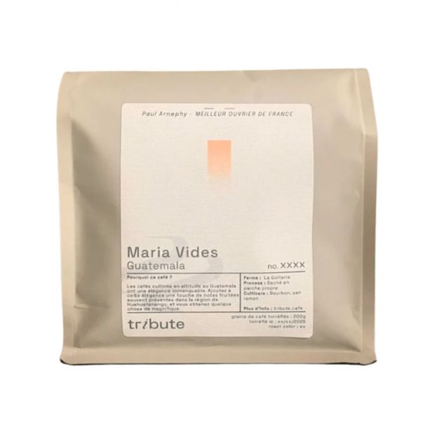 Café guatemala Maria vides 200g - Tribute