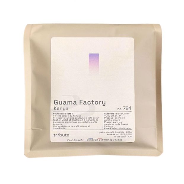 Café kenya guama factory 200g - Tribute