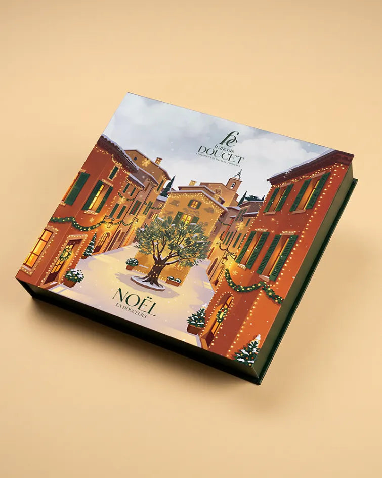 Calendrier de l’Avent 200 g – François Doucet — vue du coffret