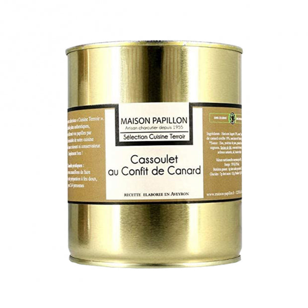 CASSOULET AU CONFIT DE CANARD 800G PAPILLON
