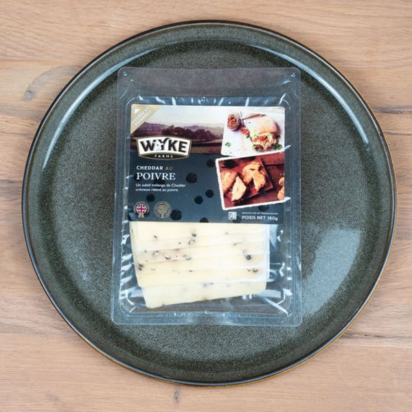 Cheddar Poivre 160g - Wyke Farms
