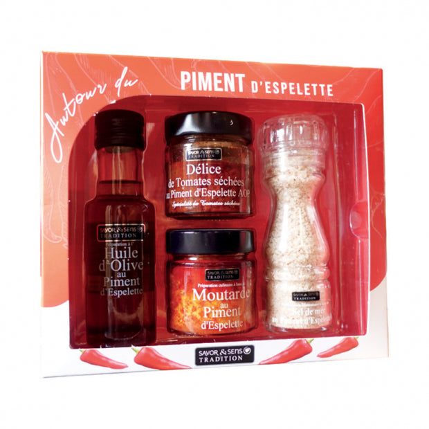 Coffret autour du piment d'Espelette