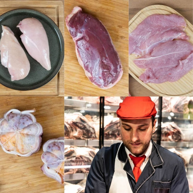 Colis de Viande de Volailles | Magret, Filet, Escalope et Paupiette | 3,3kg