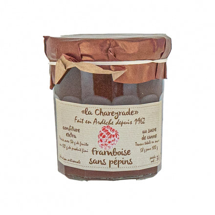 Confiture framboise sans pepin 360g