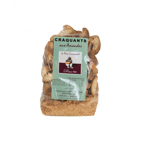 CRAQUANTS AUX AMANDES 200 G