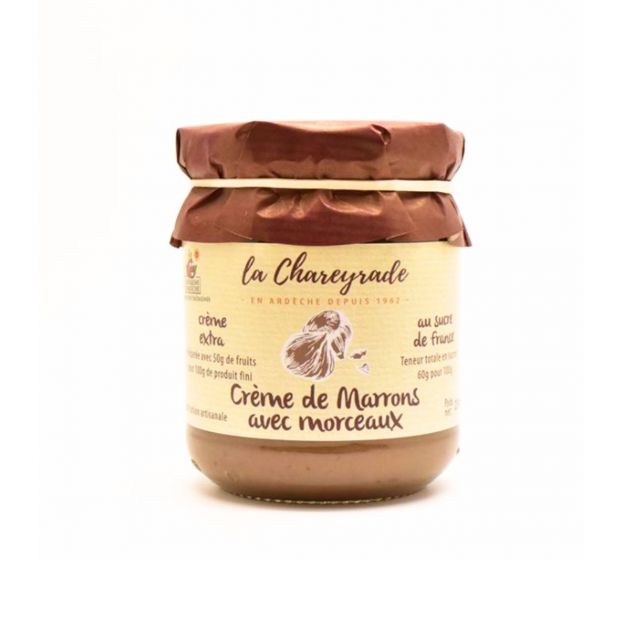 Crème châtaigne avec morceaux 250g - Chareyrade