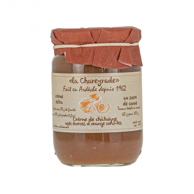 Crème de châtaigne aux écorces d'orange confites 320g