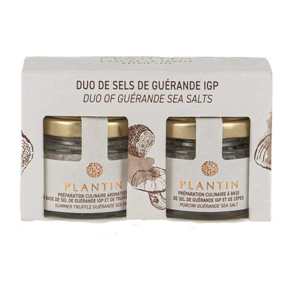 DUO DE SEL DE GUERANDE IGP TRUFFES D'ETE CEPES POT 50G