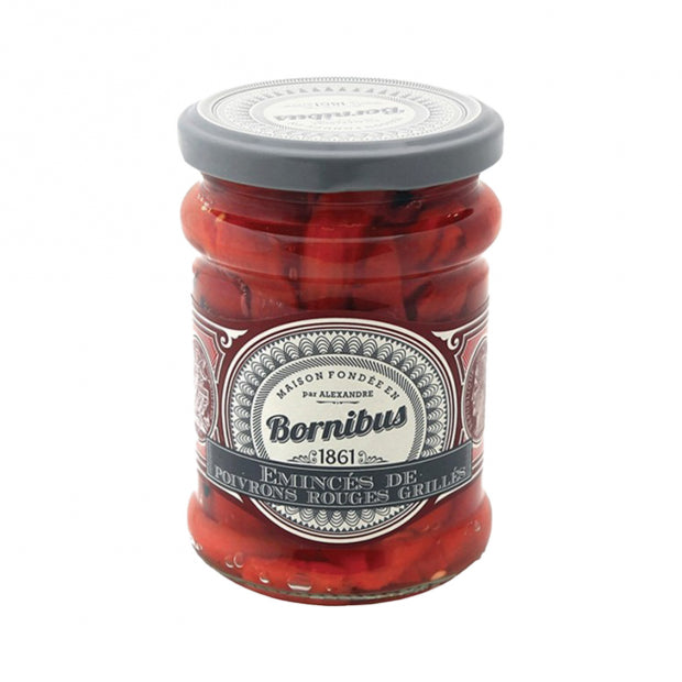 Eminces poivrons rges grilles 240 g