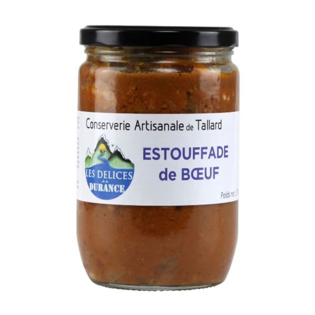 Estouffade de Boeuf à la Provençale 570 g - Les délices de la Durance