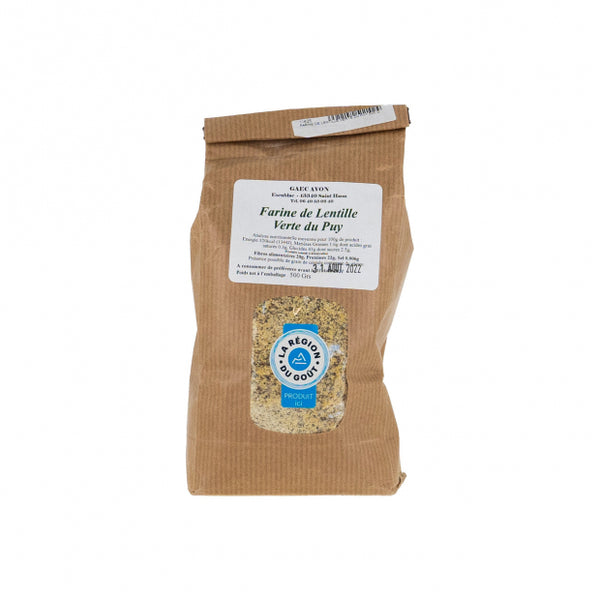 FARINE DE LENTILLE VERTE DU PUY 500 G