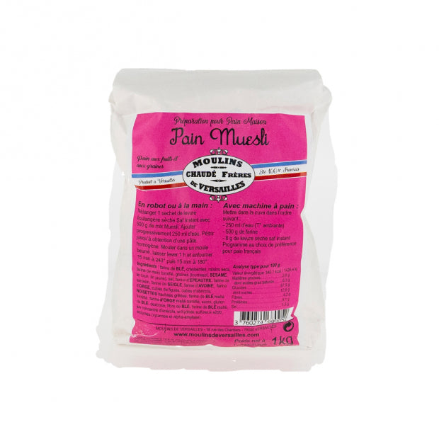 Farine pain muesli 1kg - Moulin de Versailles