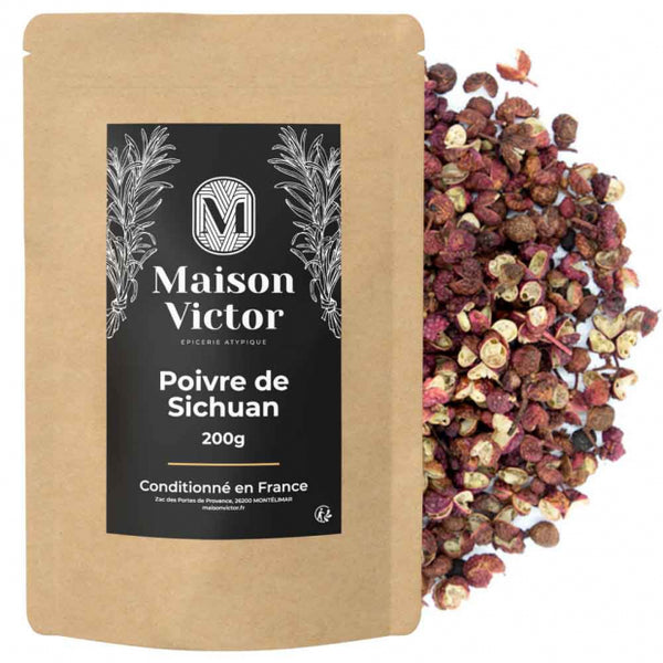 POIVRE DE SICHUAN ROUGE 200G MAISON VICTOR