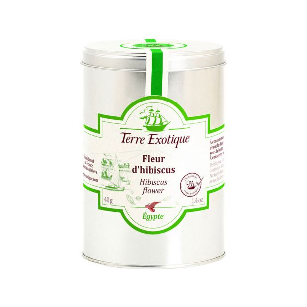 Fleurs Hibiscus 40 g - Terre Exotique