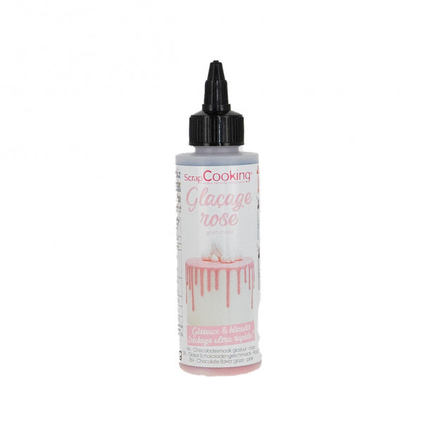 Glacage rose choco 130g