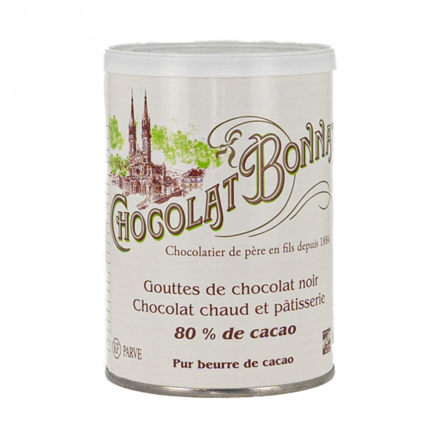 Gouttes de chocolat 80 % cacao 250 g