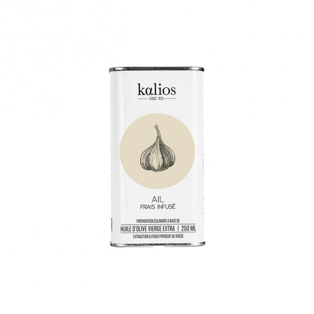 Huile d'olive ail 250 ml