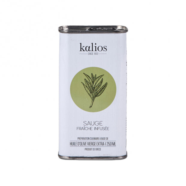 Huile d'olive sauge 250 ml
