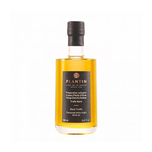 Huile d'olive vierge extra arôme truffe noire 250ml - Plantin
