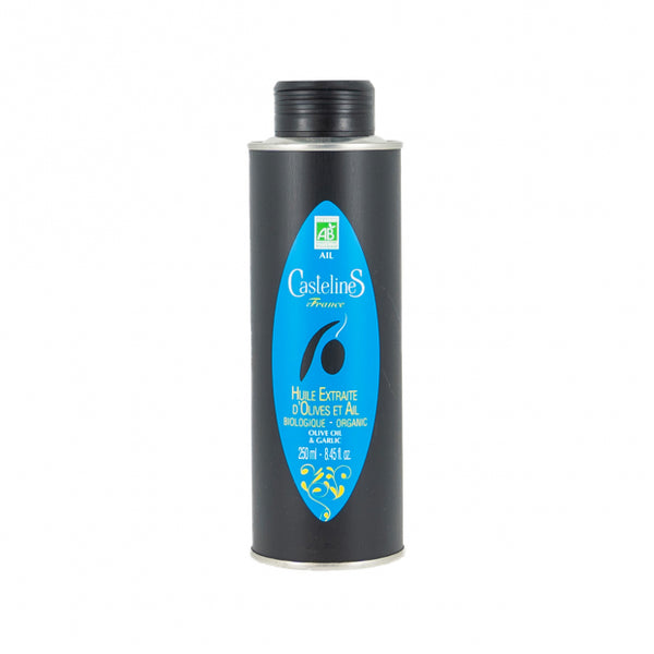 HUILE OLIVE BIO AIL 250ML MOULIN CASTELAS