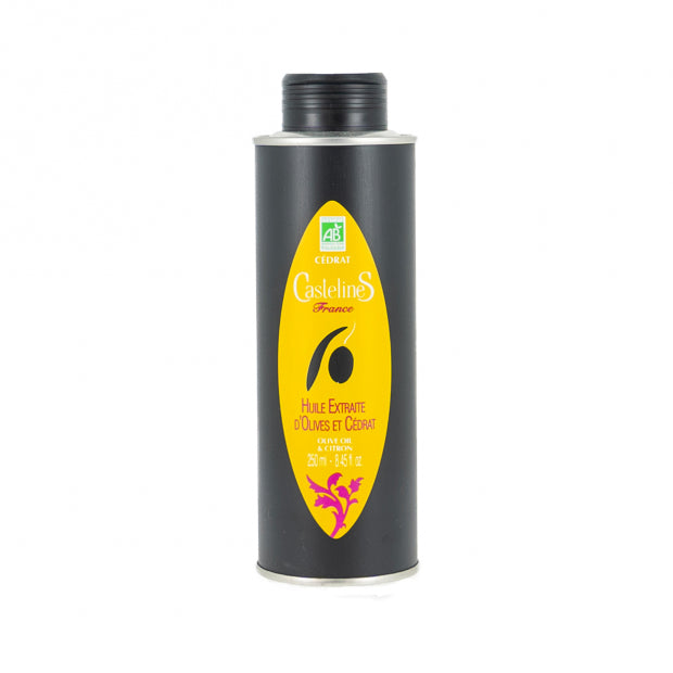 HUILE OLIVE BIO CEDRAT 250ML MOULIN CASTELAS