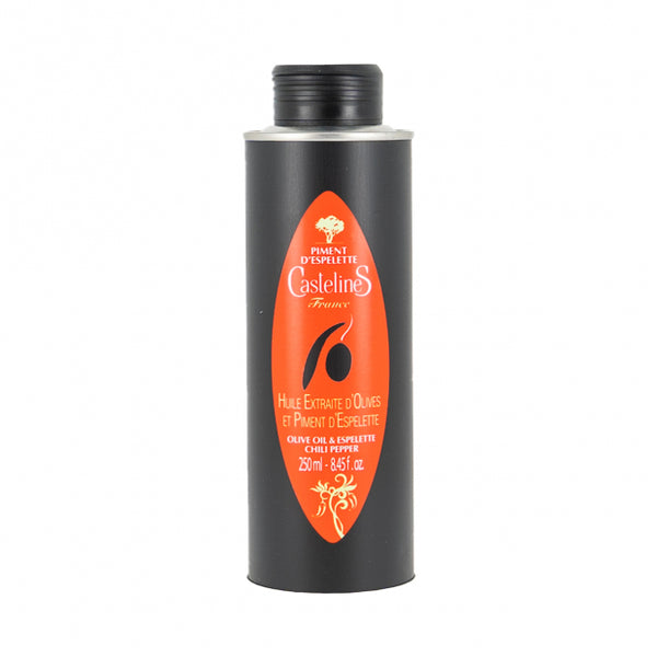 HUILE OLIVE BIO PIMENT ESPELETTE 250ML MOULIN CASTELAS
