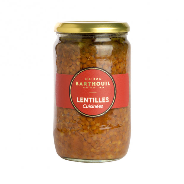 Lentilles cuisinées 640 g
