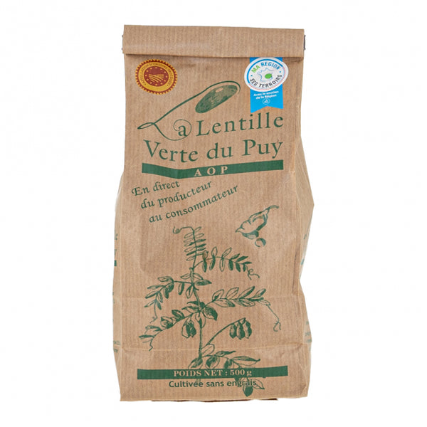 LENTILLES VERTES PUY KRAFT 500 G