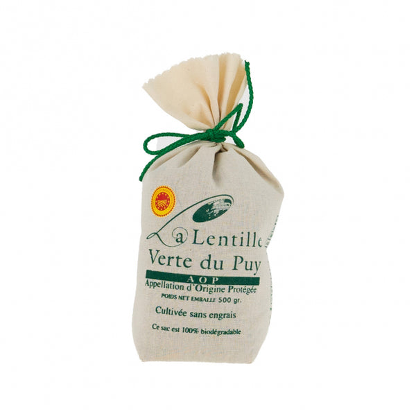 LENTILLES VERTES PUY TISSU 500 G