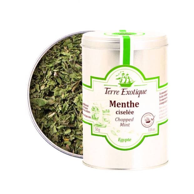 Menthe ciselée 50g - Terre Exotique