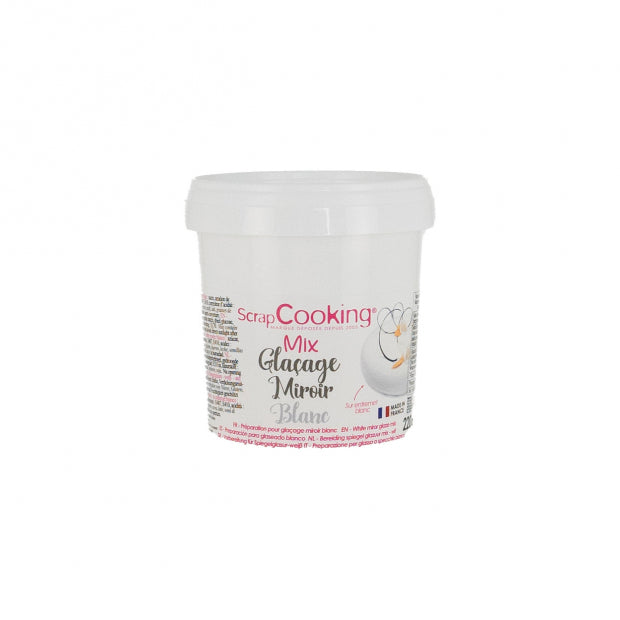 Mix glacage miroir blanc 220g