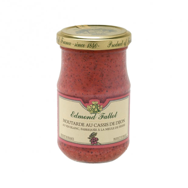 Moutarde au cassis de dijon 21cl - Edmond Fallot
