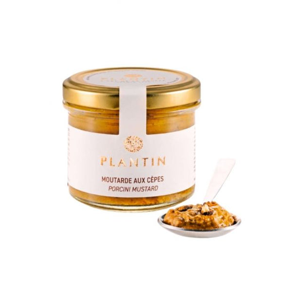 Moutarde aux cèpes 110g - Plantin