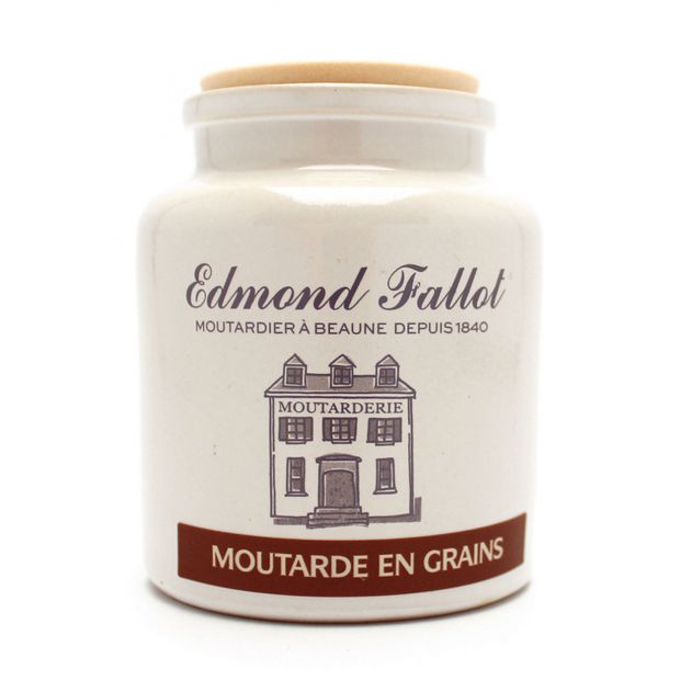 Moutarde en Grains Pot Grès 105 g - Edmond Fallot