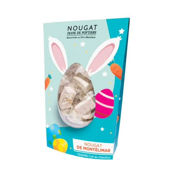 Nougat de Montélimar Tendre Pâques Oeuf Pochette 125 g - Diane de Poytiers